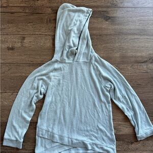 Kids Light Gray Hoodie Sweater